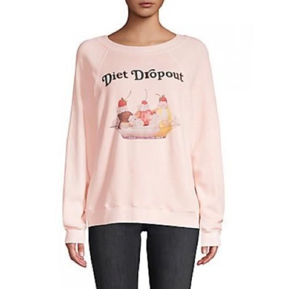 Wild fox diet dropout sweater
